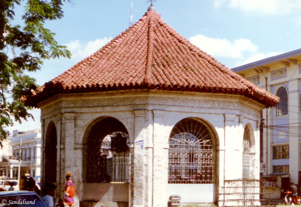 The Philippines - Building in Cebu City containing cross planted by Fernando Magellan in 1521 The Philippines - Cebu City