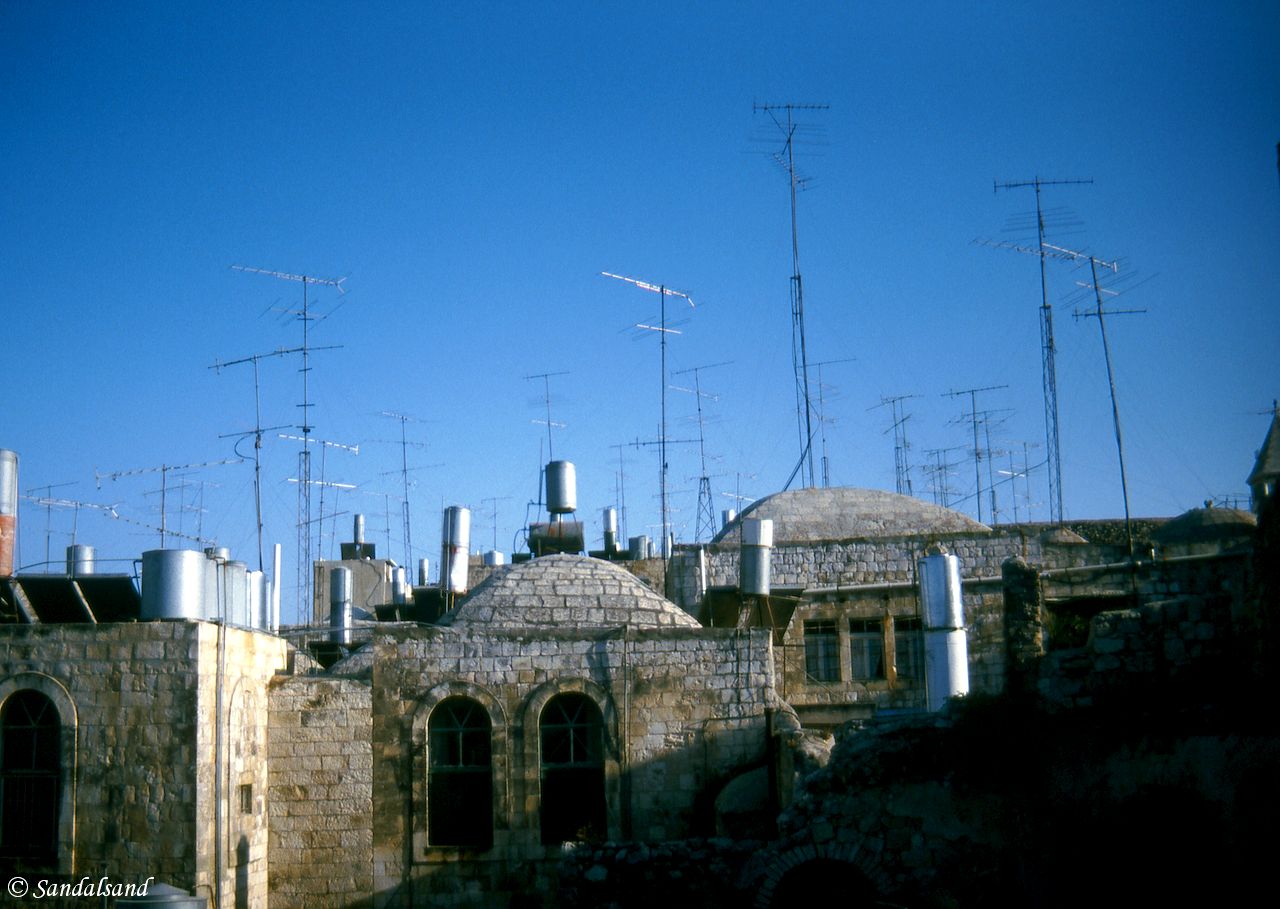 Israel / Palestine - Jerusalem Old Town - View from the Damascus Gate Israel / Palestine - Jerusalem Old Town - View from the Damascus Gate