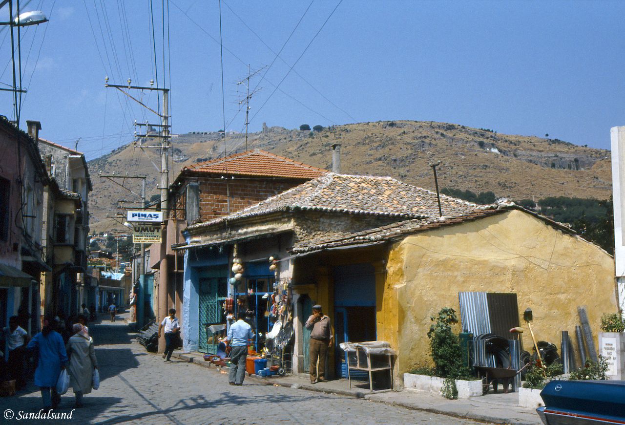 Turkey - Bergama - View up to the ancient Pergamon Turkey - Bergama - View up to the ancient Pergamon