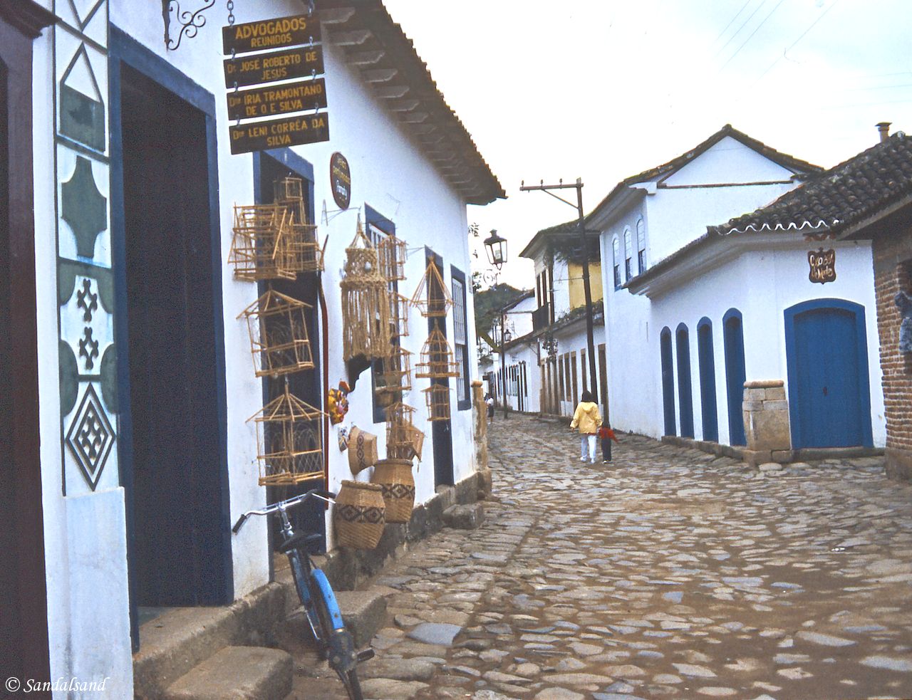 Brazil - Paraty - Colonial style houses Brazil - Paraty - Colonial style houses