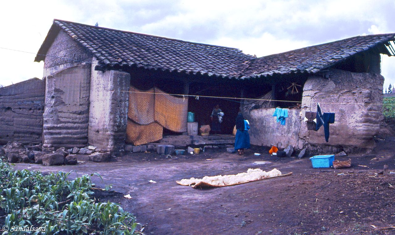 Ecuador - Just another poor home near Otavalo Ecuador - Just another poor home near Otavalo