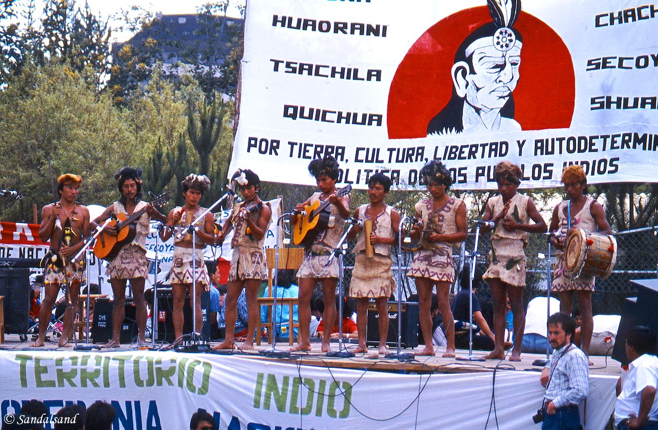 Ecuador - Quito - Concert in the Parque Carolina Ecuador - Quito - Concert in the Parque Carolina