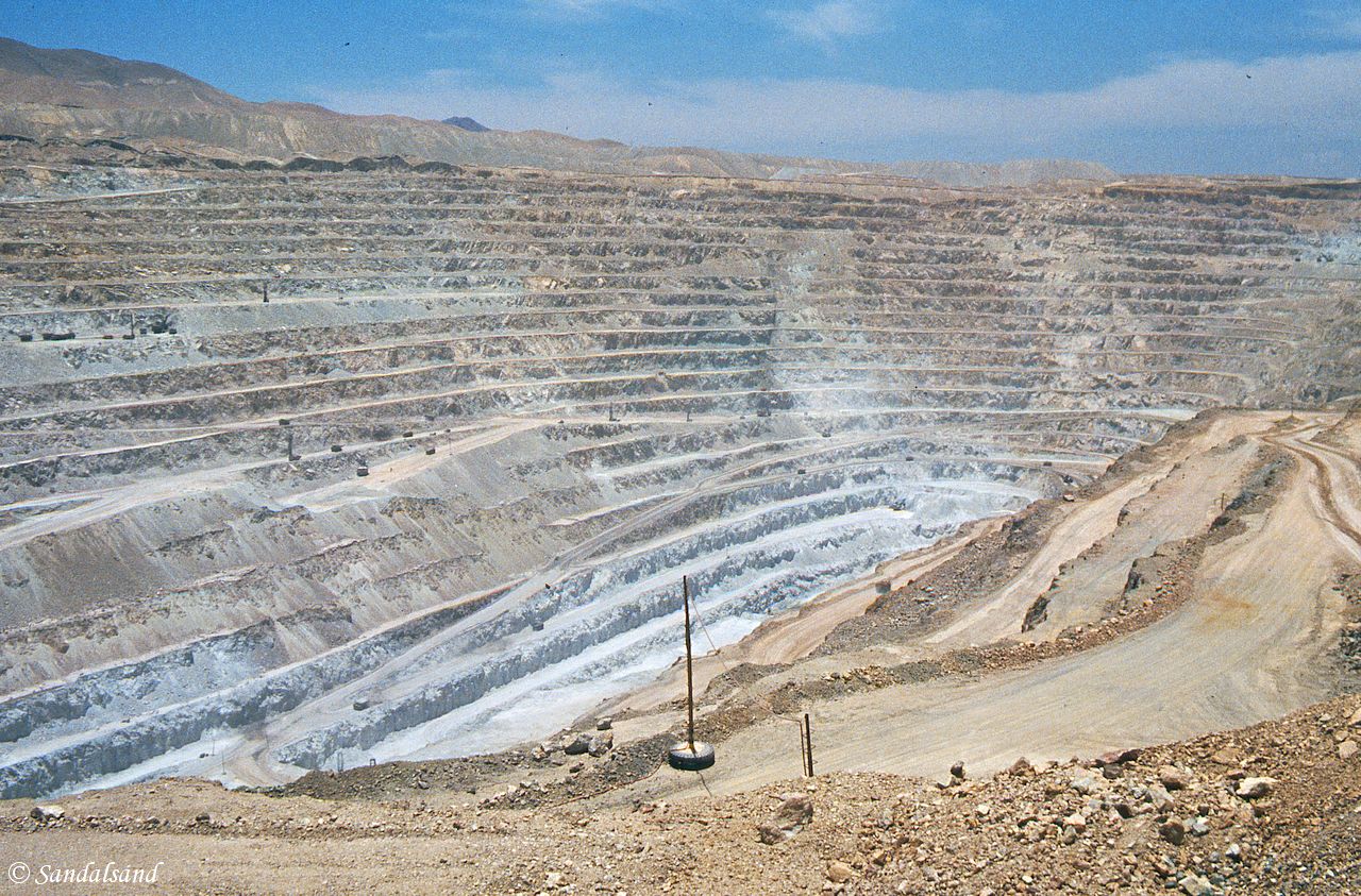 Chile - Chuquicamata mine Chile - Chuquicamata mine
