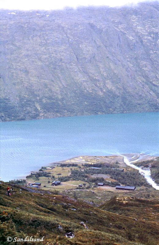 Oppland - Jotunheimen - Ned mot Memerubu og Gjende Oppland - Jotunheimen - Ned mot Memerubu og Gjende