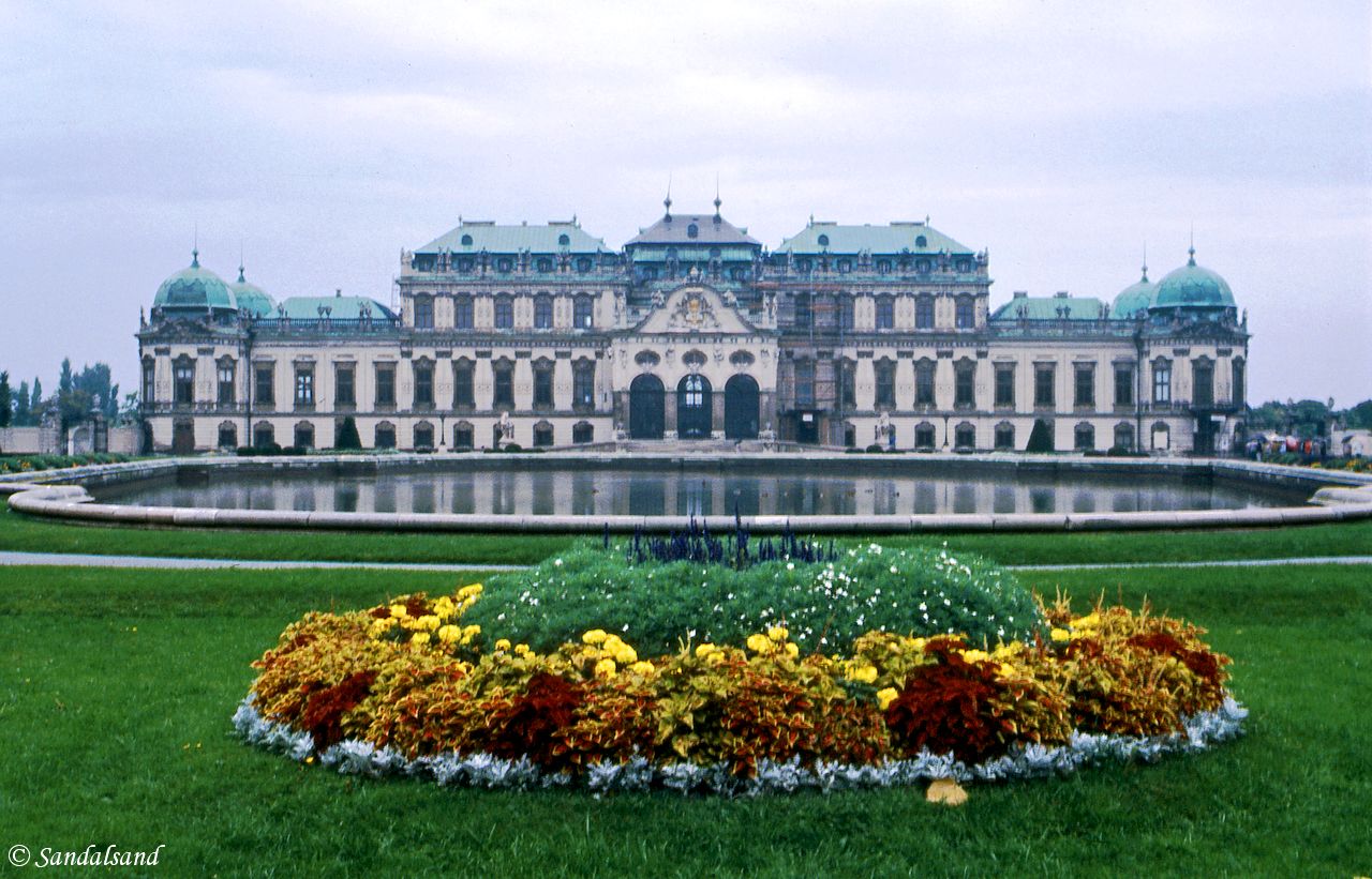 Austria - Wien (Vienna) - Belvedere Palace and garden Austria - Wien (Vienna) - Belvedere Palace and garden