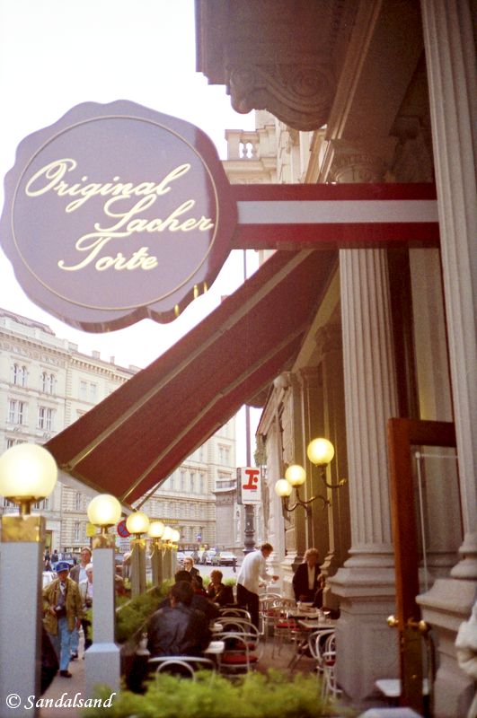 Austria - Wien (Vienna) - Home of the Sacher torte chocolate cake Austria - Wien (Vienna) - Home of the Sacher torte chocolate cake