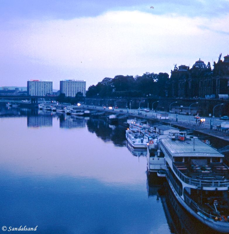 Germany (DDR) - Dresden - River Elbe Germany (DDR) - Dresden - River Elbe