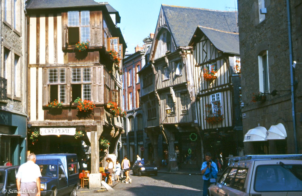 France - Dinan street view France - Dinan street view