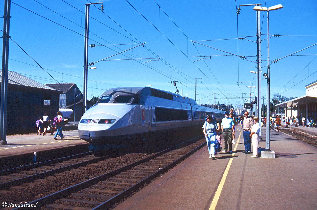 France - Pontorson - TGV train France - Pontorson - TGV train