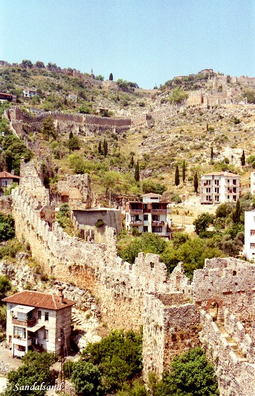 Turkey - Alanya - City wall Turkey - Alanya - City wall