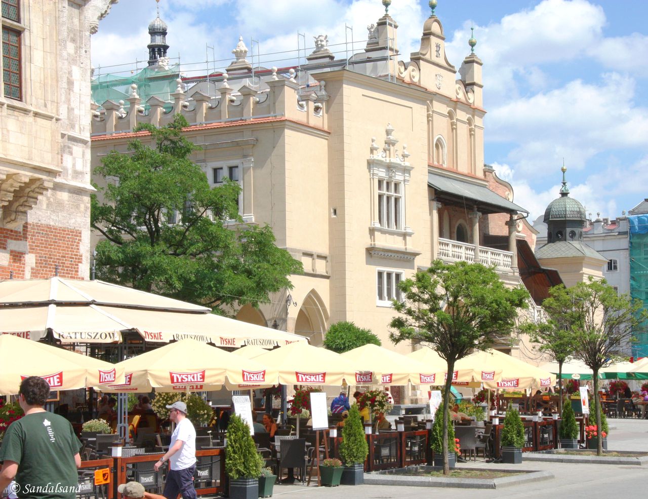 Poland - Krakow - Cloth Hall (Sukiennice) on the Rynek Square Poland - Krakow - Cloth Hall (Sukiennice) on the Rynek Square