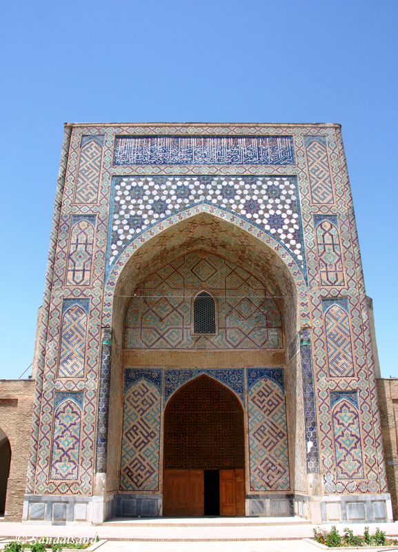 Uzbekistan - Shakhrisabz - Kok Gumbaz Mosque Uzbekistan - Shakhrisabz - Kok Gumbaz Mosque