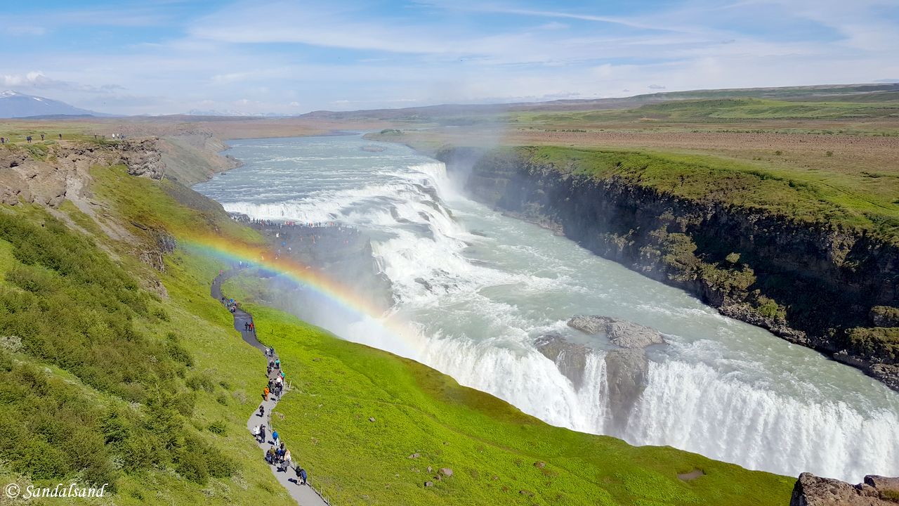 Iceland - Golden Circle - Gullfoss Iceland - Golden Circle - Gullfoss