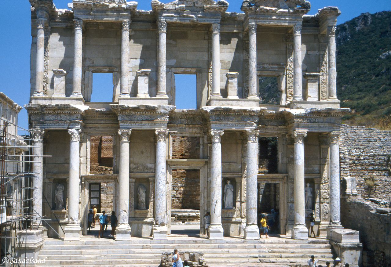Turkey - Efes - The Library in ancient Efesos