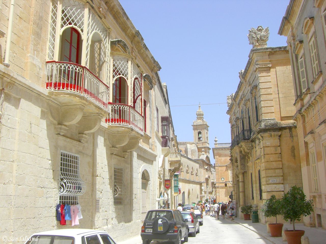 Street view from Mdina, Malta