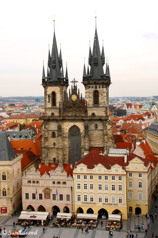 Czech Republic - Praha - Staromestske namesti - Church of Our Lady before Tyn