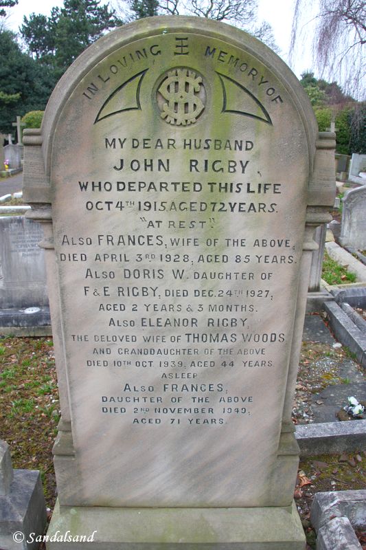 England - Liverpool - Eleanor Rigby's grave