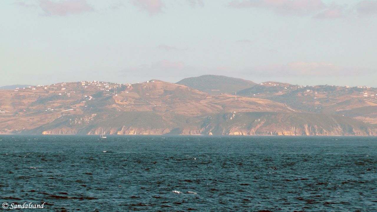 Morocco - Strait of Gibraltar towards Africa
