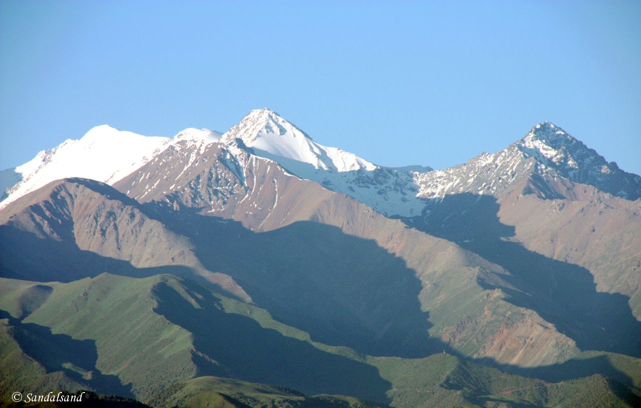 Kyrgyzstan - Bishkek - The Kyrgyz Ala-Too mountain range