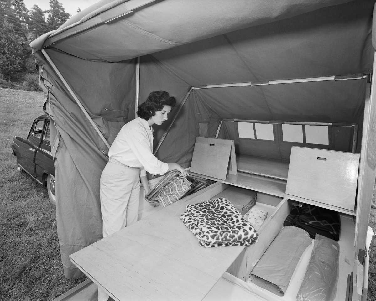 Camping Popup camper - Oslo Museum 1960