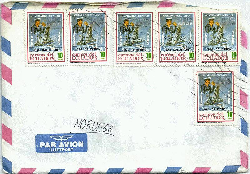 SA 1987-88 Envelope-03 Quito