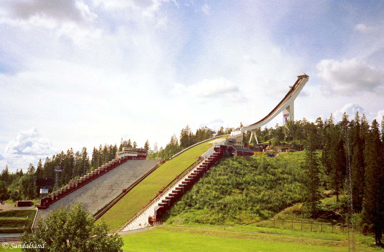 Holmenkollen Ski Jump Arena in 1988