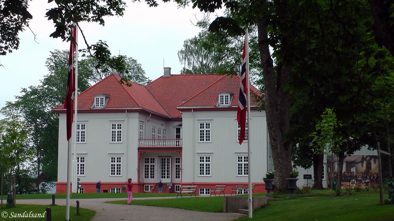 Eidsvoll manor, site of the Norwegian Constituent Assembly in 1814